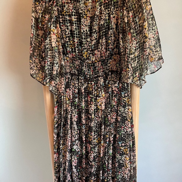 Love Sam long multi colored floral boho dress size small - Picture 4 of 7